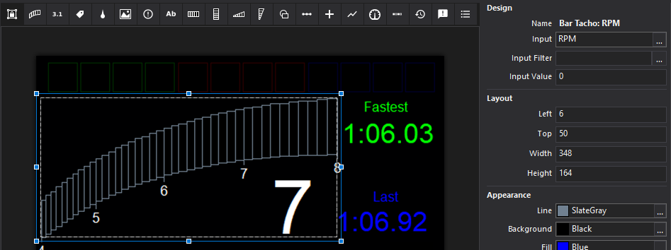 Dash Design editor